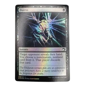 Magic: The Gathering Duress Trading Card - Black